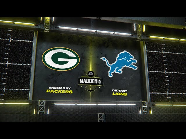 Madden 24 - Green Bay Packers @ Detroit Lions - All-Time Teams Week 12