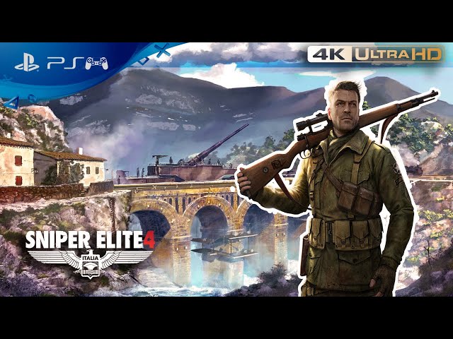 Sniper Elite 4 | REGİLİNO VİADUCT| 4K Game Play