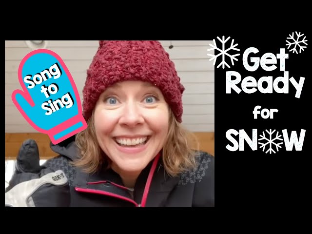 Getting Dressed for SNOW for preschoolers #kidsssongs #teacher #education