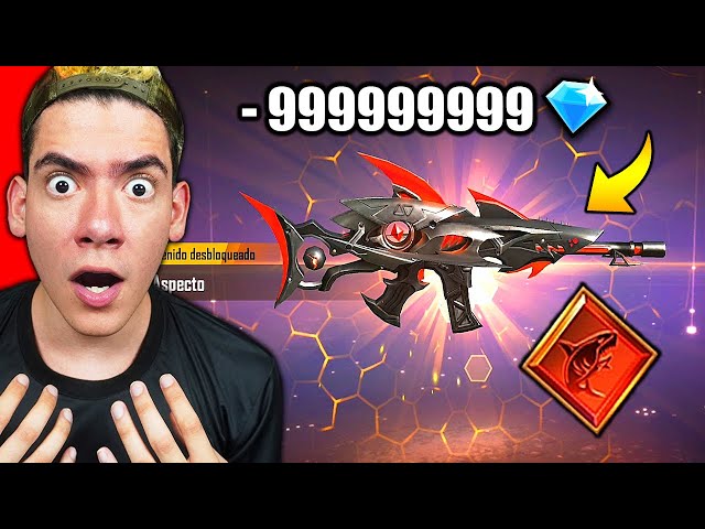 NO SABIA QUE ME COSTARIA TANTOS DIAMANTES CONSEGUIR LA SCAR MEGALODON EN FREE FIRE !! l TheDonato