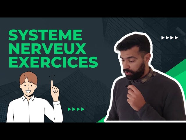 le système nerveux 3ème année collège ❎️ اختبر نفسك واش فهمت