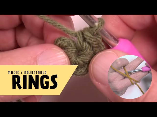 Left Hand: How to Crochet with Magic Ring | BEGINNER