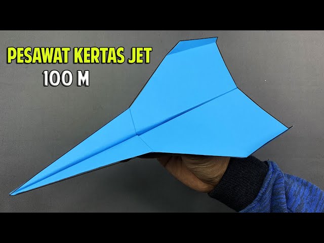 Cara Buat Pesawat Kertas JET: dengan Sederhana dan Mudah