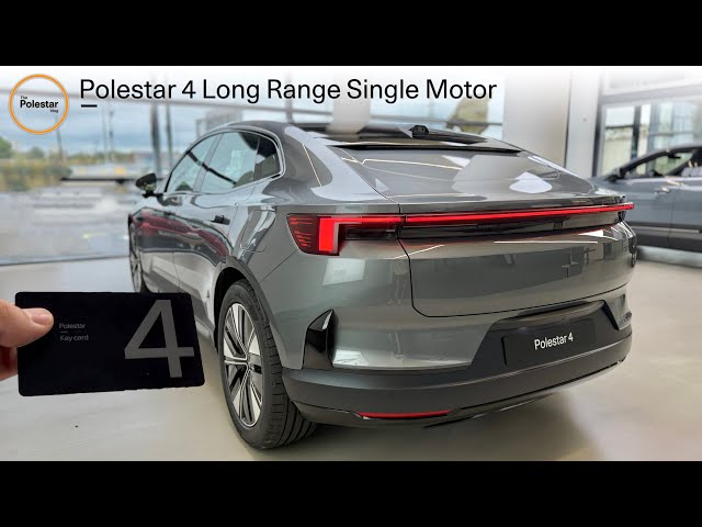 🆕 Polestar 4 '25 Long Range Single Motor || Exterior & Interior