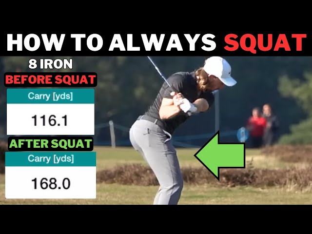 Why Amateur Golfers Can't Squat To Start The Downswing