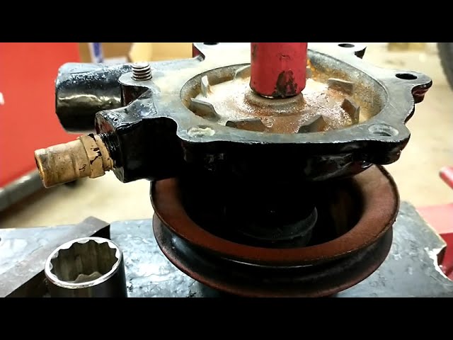 1949 GMC Water Pump rebuild part 6 reassembly complete