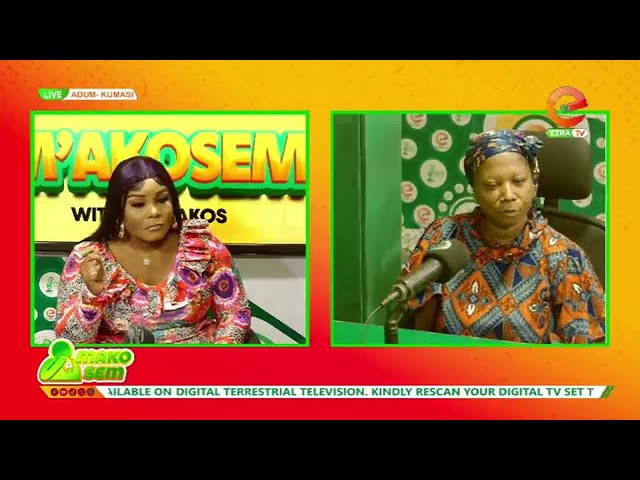 Ezra M'akosem with Maa Akos  26-2-25  on Ezra radio and tv|Akoma mu nsem