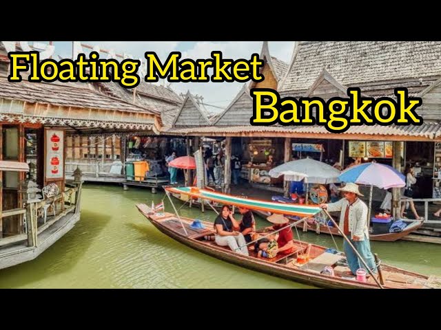 160USD Is it worthy Exploring The FLOATING MARKET BANGKOK THAILAND|Life of a foreigner in Thailand