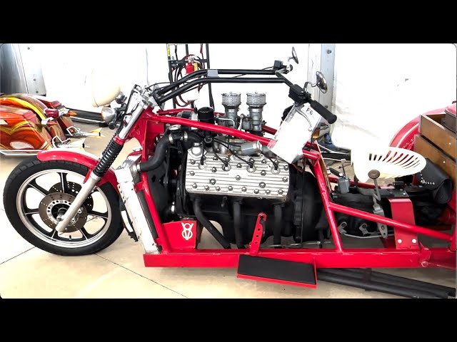 FLATHEAD V8 TRIKE - CUSTOM MOTORCYCLE CREATION