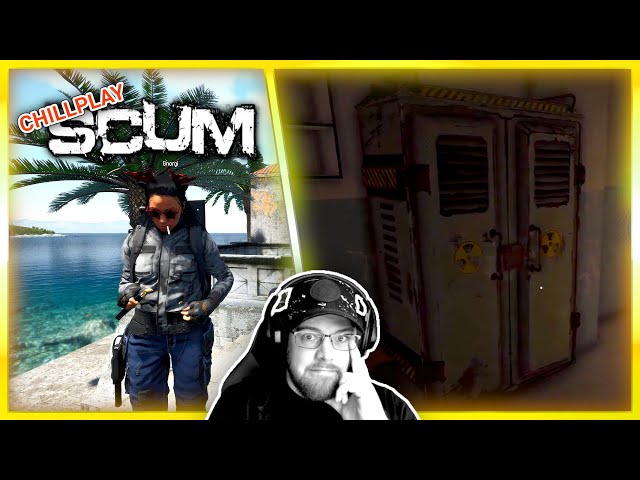 SCUM PVE 💀 A2 BUNKER! Rapid ROUND, into the bunker IN, empty backpack, we loot FINE!