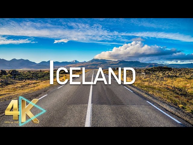 ICELAND 4K - Scenic Relaxation Film with Calming Music - 4K Video Ultra HD