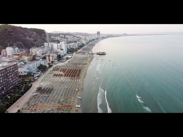 Plazhi tek  Shkëmbi i Kavajës Durrës Albania 4k