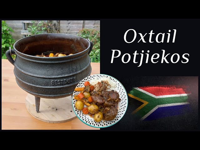 How To Cook Oxtail Potjiekos - Beef Potjie - South African Food  #potjiekos #potjie #braai #oxtails