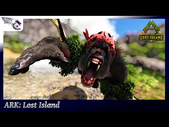 The Final Boss Battle - Alpha Dinopithecus King VS Tek Rex | ARK: Lost Island #53