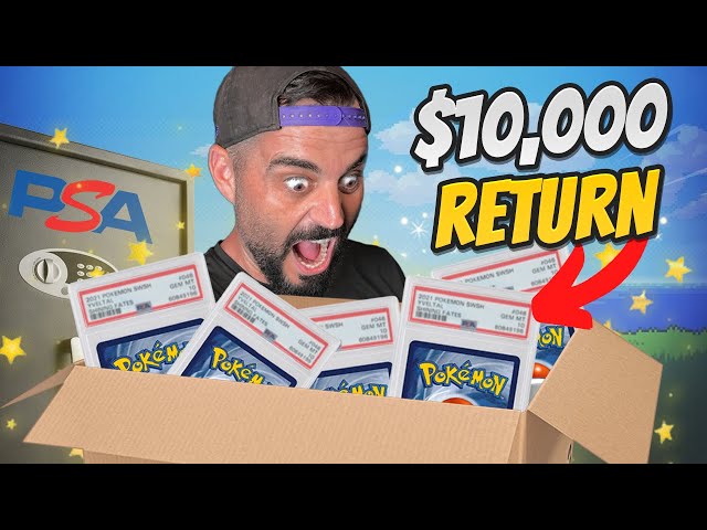 I graded all my BEST CARDS! - Insane Pokemon PSA Return!