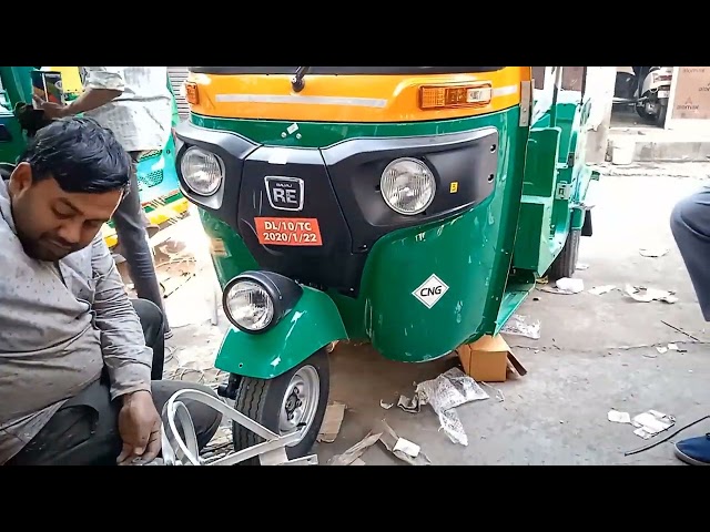 Complete Process of Auto Rickshaw | Jheel Market Delhi