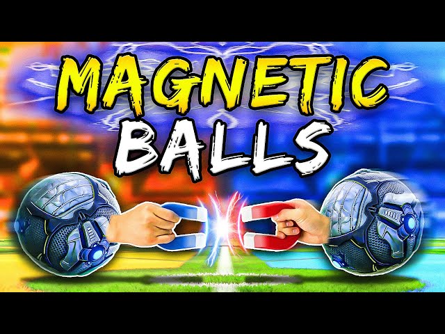 Rocket League, but the balls are ATTRACTED to each other