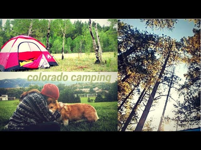 CAMPING VLOG | Camp w/ me in Colorado!