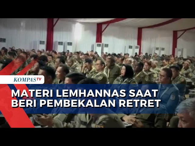 Retret Kepala Daerah di Akmil, Lemhannas Beri Materi Geopolitik & Dampaknya ke Ekonomi Indonesia