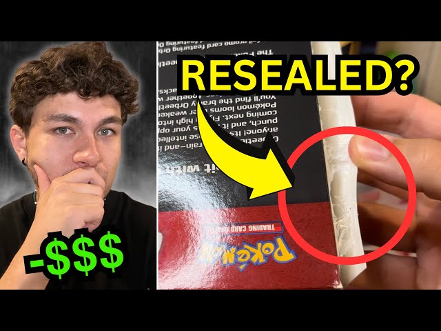 Did I Just Open A Resealed Pokemon Box? ($100 Opening)