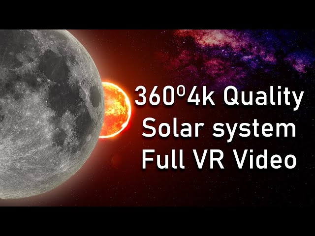 Solar System 4K VR Video #solarsystem #360video #vrexperience