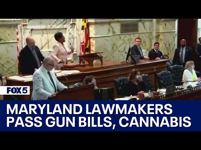 Maryland lawmakers pass gun bills, cannabis amid protests on House floor | FOX 5 DC