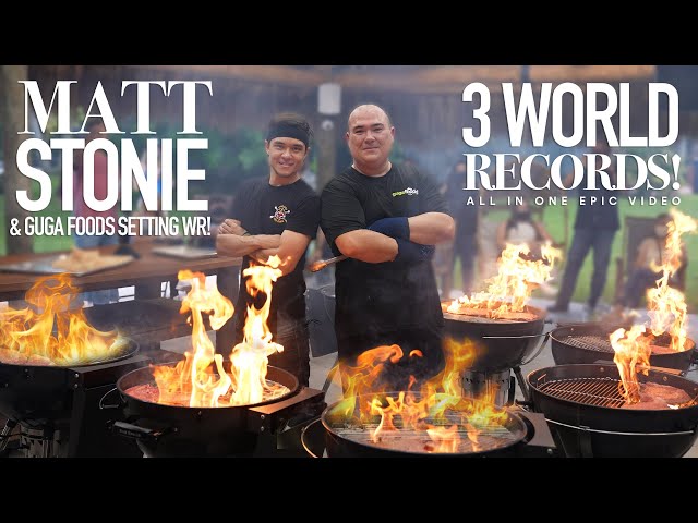 We Broke 3 WAGYU Steaks World Records | Guga Foods