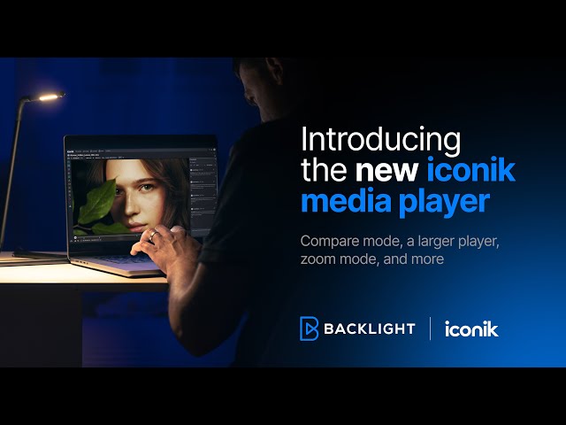 An overview of the new iconik media player – Improved collaboration, a cleaner UI, and compare mode