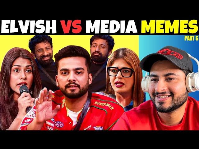 ELVISH & RAJAT VS MEDIA | Memes Reaction | Big Boss 18 | Part 6 | Umair Ayub Chaudhary