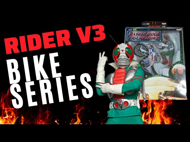 KAMEN RIDER V3 - BANPRESTO BIKE SERIES