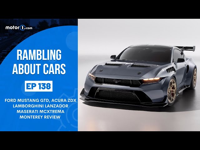 Ford Mustang GTD, Acura ZDX, Lamborghini Lanzador, Maserati MCXtrema, Monterey: RAC# 138