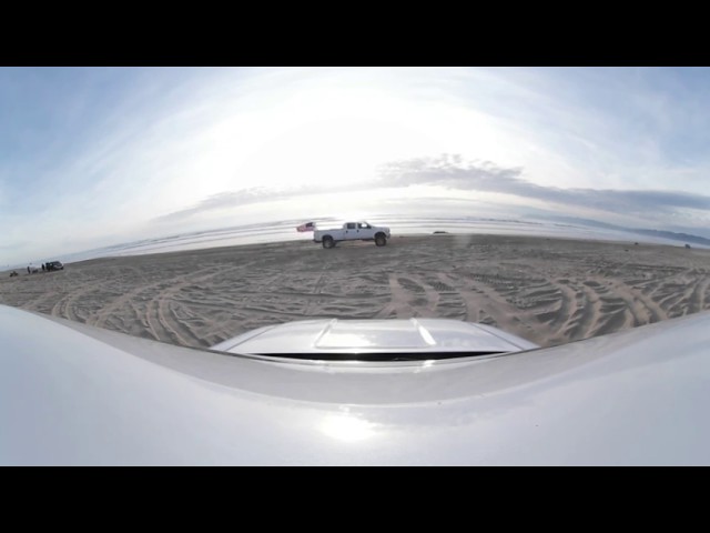 Pismo Beach sunset Gear 360 4K HDR.