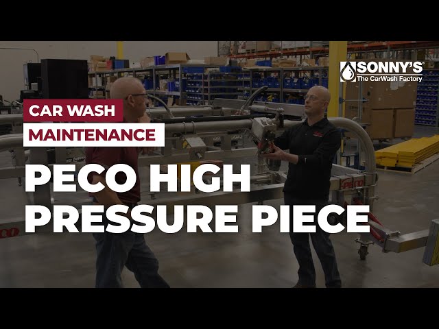 PECO High Pressure Piece | Car Wash Maintenance