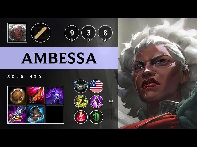 Ambessa Mid vs Viktor: Rampage - NA Challenger Patch 25.S1.1