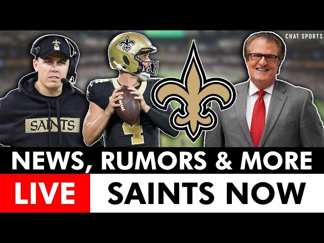 Saints Now LIVE: Derek Carr STAYING In New Orleans + Mel Kiper Mock Draft Reaction