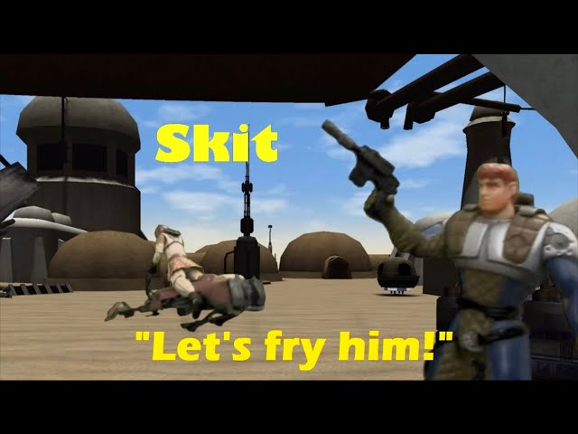 Star Wars Dash Rendar Skit #4 - Dash Races Against A Swoop Gang