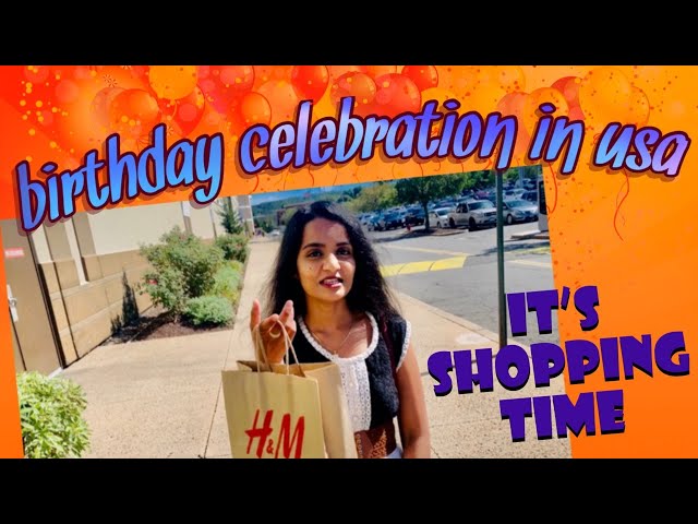 birthday celebration in usa / indian birthday celebration usa / telugu vlogs usa / english subtitles