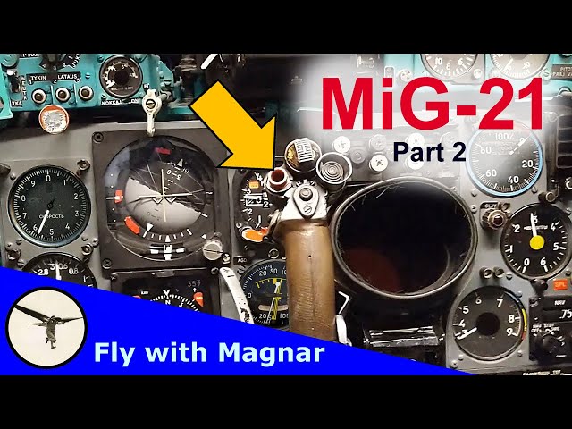 MiG-21 walkaround and cockpit tour