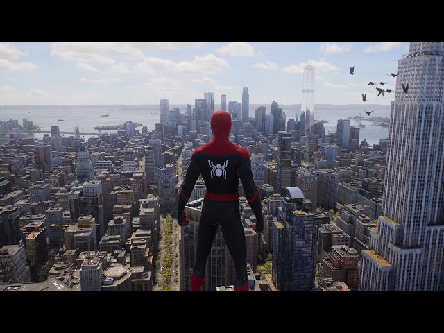 Spider-Man Far From Home Gameplay in Marvel’s Spider-Man 2 / PS5 - 4K HDR