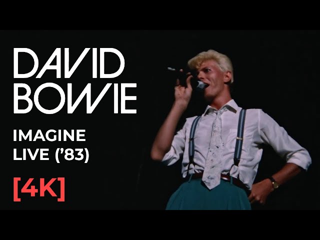 David Bowie - Imagine (Live at the Coliseum, Hong Kong, 8th December 1983) [4K]