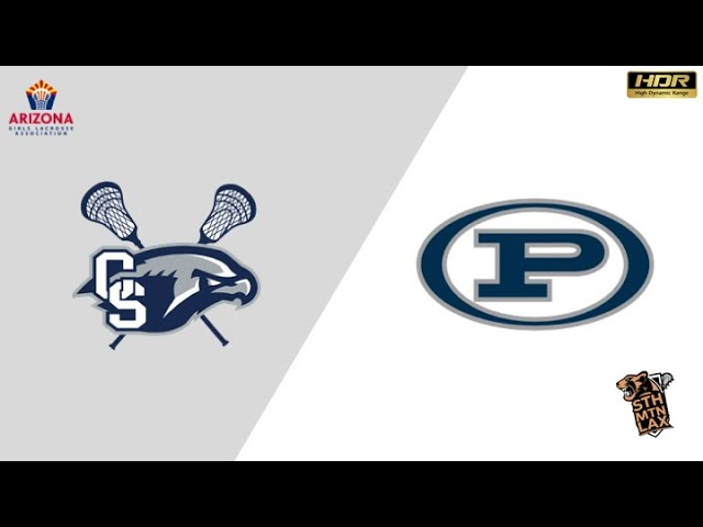 2024 Cactus Shadows vs Pinnacle JV | HD HDR Replay | AGLA Girls Lacrosse | Feb 21