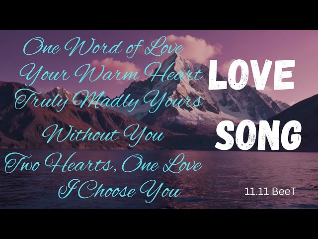 🌹💘6 Love Songs Playlist 💕#Top #Trending❤️(English Lyrics) 2025 🎶💖