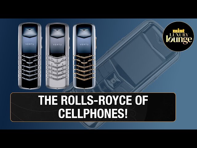 This Nokia-Owned Handmade Phone Was Worth ₹17 Lakh 20 Years Ago | Vertu | Luxury Lounge