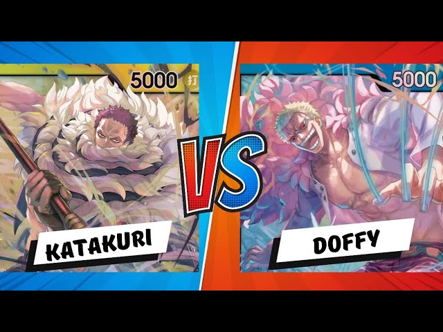 OP09 Store Tournament: Round 1: Katakuri vs Blue Doflamingo: One Piece Trading Card Game