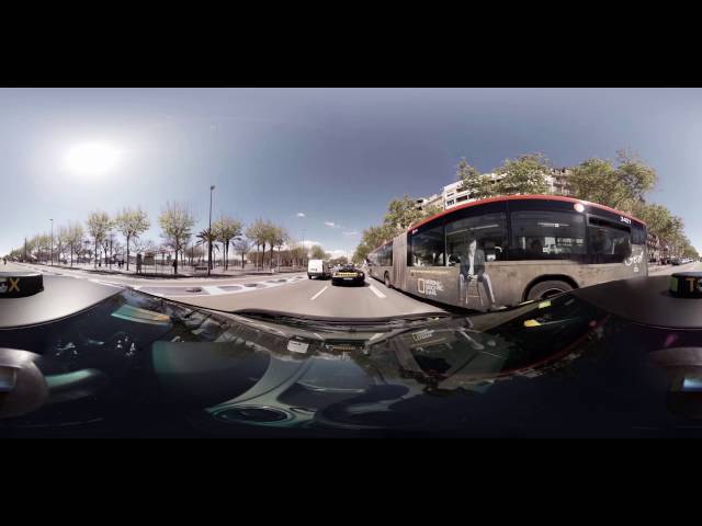 Lamborghini Gallardo 360 video Barcelona Immersive