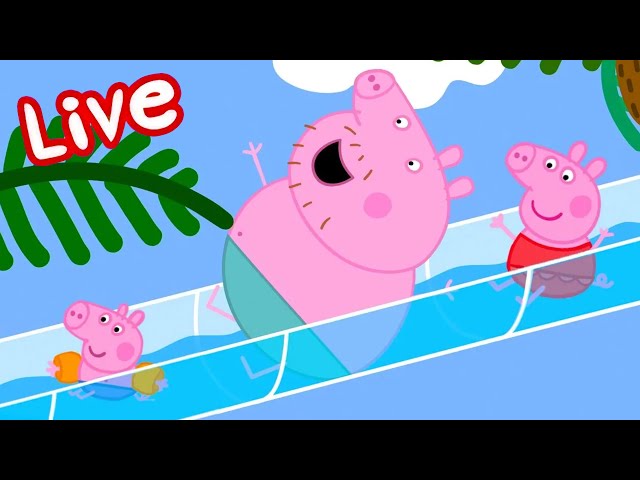 🔴 Peppa Pig SEASON 9 LIVE! 🎬  FULL EPISODES 🍿 Adventures with Peppa 🌟 Kids Cartoons 🔴