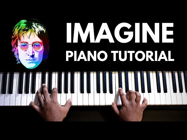 How to play the Intro of Imagine by John Lennon - Piano Tutorial