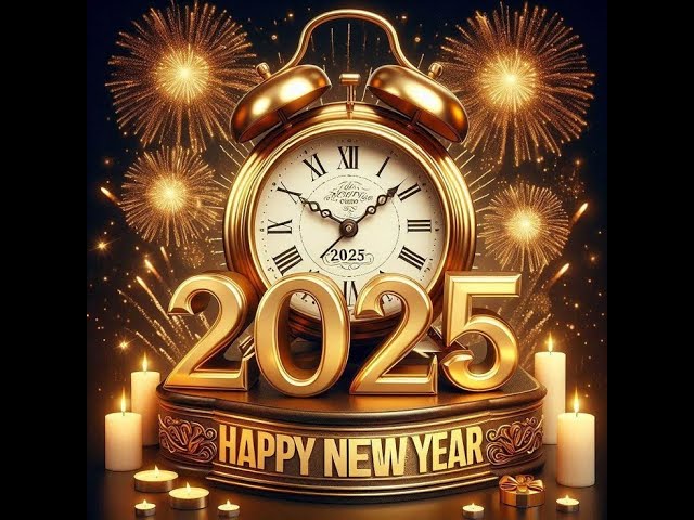 Happy New Year 2025 Feliz Año Nuevo 2025 CountDown and Steam gifts for viewers