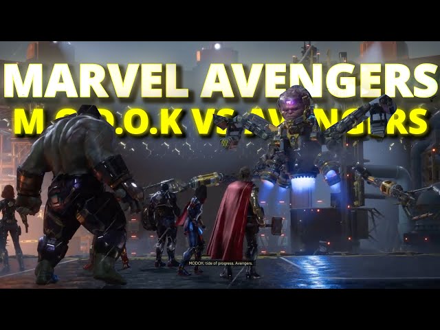 MARVEL's AVENGERS |2024| THE END | BOSS BATTLE | M.O.D.O.K VS AVENGER(BATTLE) FIGHT!!.