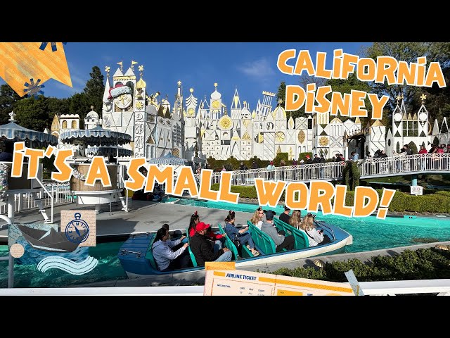 【It's a Small world】We want world peace.【Disneyland】